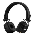 Marshall Major V Wireless On-Ear Headphones – 100+ Hours Playtime, Bluetooth 5.3 LE Audio, Customizable M-Button & Wireless Charging